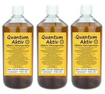 Em Aktiv 3 Liter von Quantum Einzelflaschen